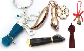 Amuletos usados para atrair sorte, a figa