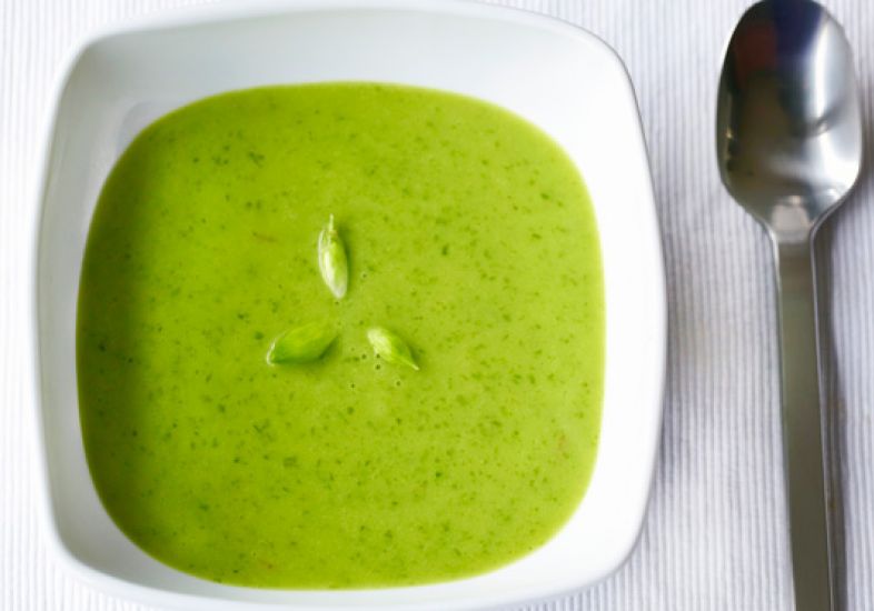 Sopa verde emagrecedora